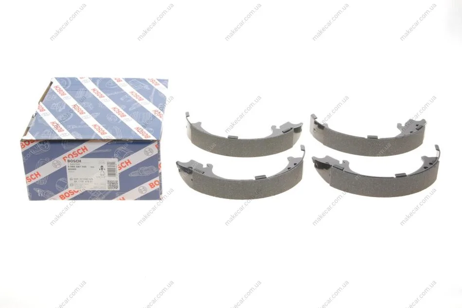 <strong>Гальмівні колодки барабанні BOSCH 0 986 487 765 (фото 1)</strong>