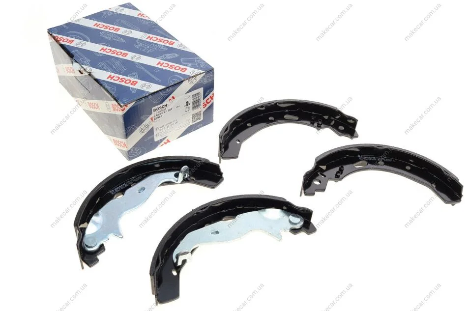 <strong>Колодки гальмівні барабанні BOSCH 0 986 487 767 (фото 1)</strong>