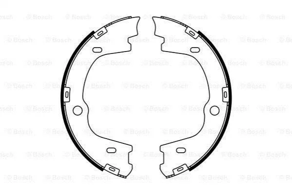 <strong>Гальмівні колодки, барабанні BOSCH 0986487778 (фото 1)</strong>