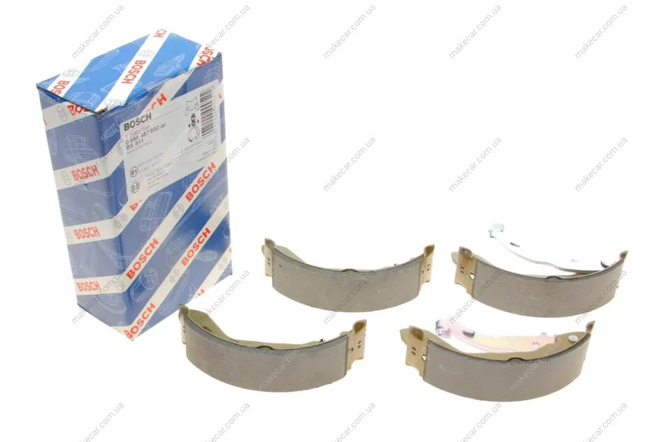 <strong>Гальмівні колодки барабанні BOSCH 0986487852 (фото 1)</strong>