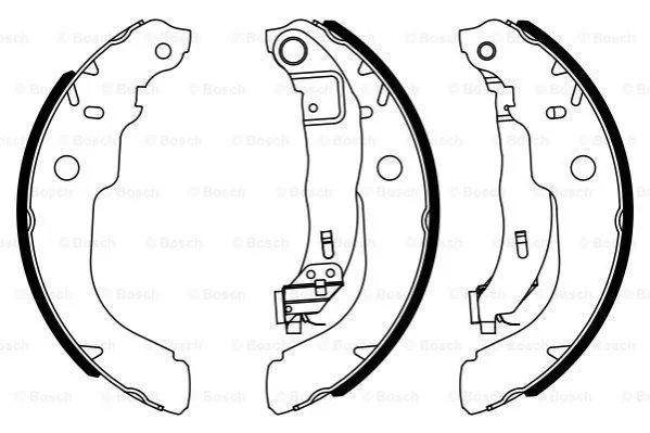 <strong>Комплект гальмівних колодок BOSCH 0986487960 (фото 1)</strong>