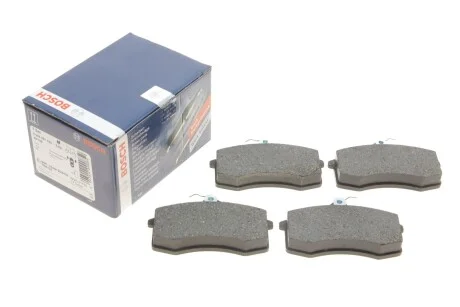 Гальмівні колодки дискові для BOSCH 0986491700 фото товару