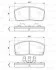 <strong>Гальмівні колодки, дискові BOSCH 0986493390 (фото 1)</strong>