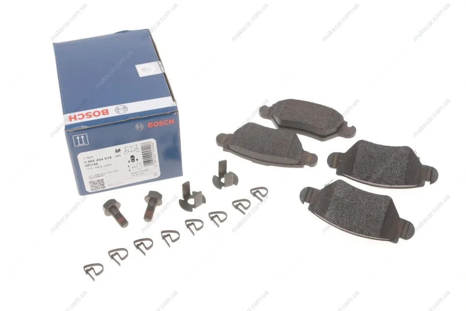<strong>Гальмівні колодки дискові BOSCH 0986494014 (фото 1)</strong>