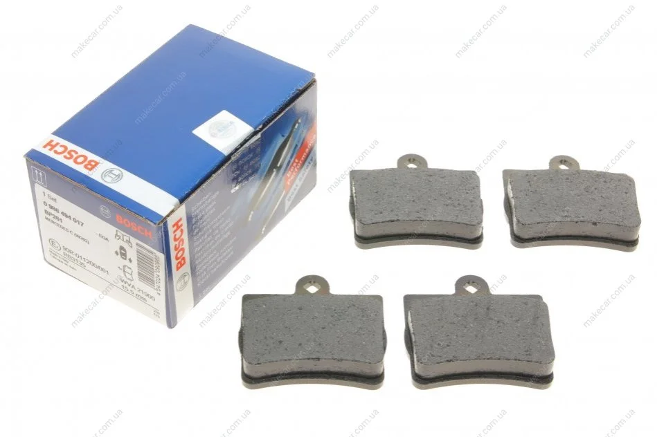<strong>Гальмівні колодки дискові BOSCH 0 986 494 017 (фото 1)</strong>