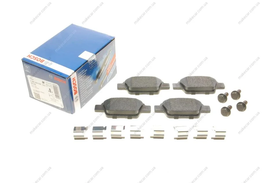 <strong>Колодки гальмівні дискові BOSCH 0 986 494 030 (фото 1)</strong>