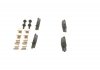 Комплект тормозных колодок, дисковый тормоз BOSCH 0 986 494 030 (фото 1)