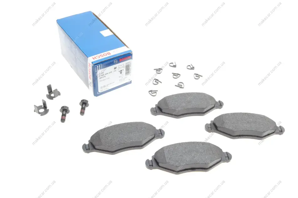 <strong>Гальмівні колодки дискові BOSCH 0986494039 (фото 1)</strong>