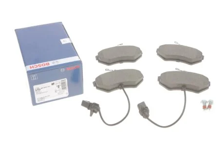 Гальмівні колодки дискові для Audi, Volkswagen, Seat BOSCH 0986494042 фото товару