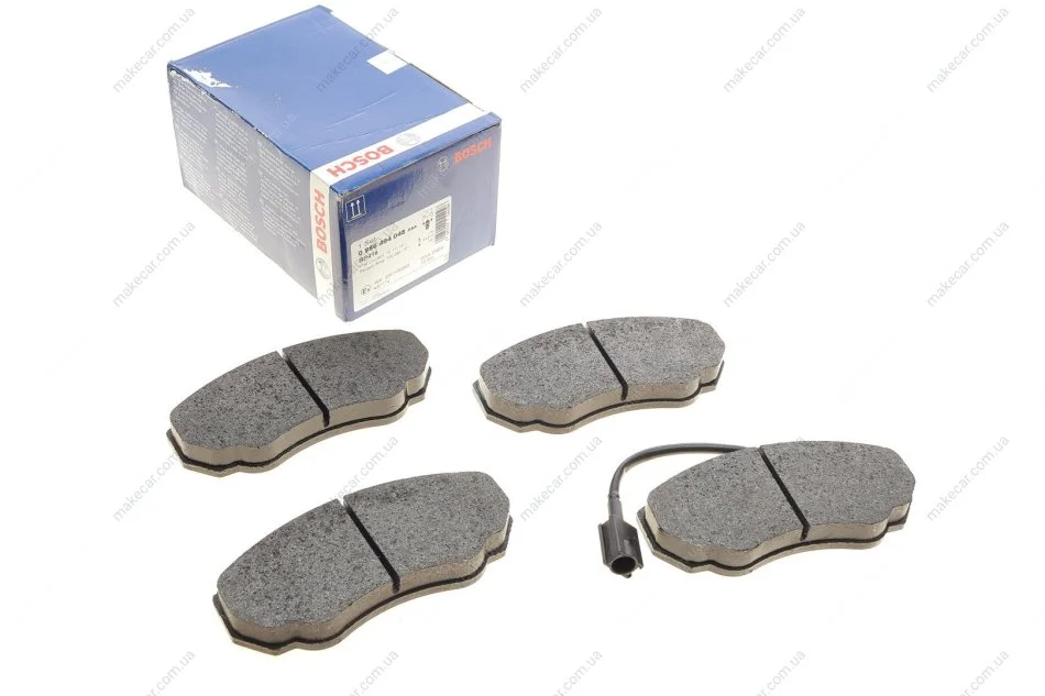 <strong>Колодки гальмівні дискові BOSCH 0 986 494 048 (фото 1)</strong>