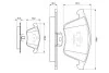 <strong>Гальмівні колодки дискові BOSCH 0986494077 (фото 2)</strong>