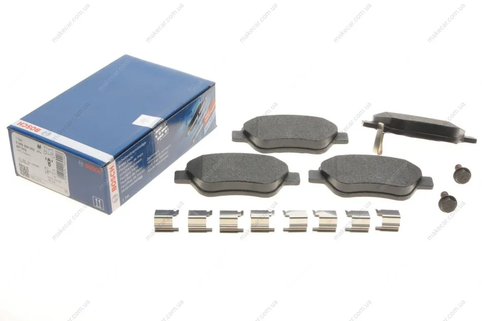 <strong>Колодки гальмівні дискові BOSCH 0986494092 (фото 1)</strong>