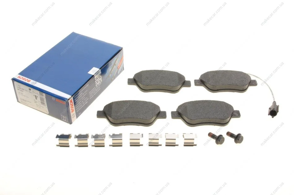 <strong>Гальмівні колодки дискові BOSCH 0 986 494 113 (фото 1)</strong>