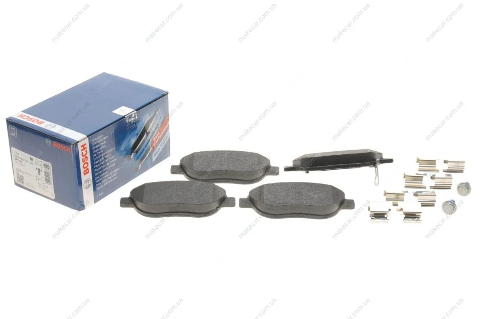 <strong>Колодки гальмівні дискові BOSCH 0 986 494 157 (фото 1)</strong>
