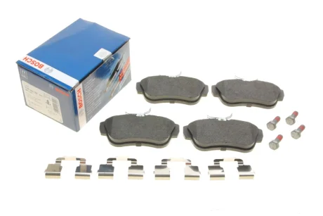 Гальмівні колодки дискові для Citroen, Fiat, Peugeot, Toyota BOSCH 0 986 494 192 фото товару
