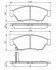 <strong>SUZUKI Тормозные колодки передн. LIANA 1.3I-1.6I 06/02 BOSCH 0986494238 (фото 1)</strong>