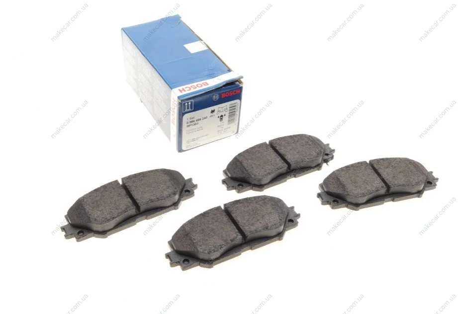 <strong>Гальмівні колодки дискові BOSCH 0986494240 (фото 1)</strong>
