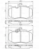 <strong>Колодки гальмівні дискові BOSCH 0 986 494 252 (фото 1)</strong>