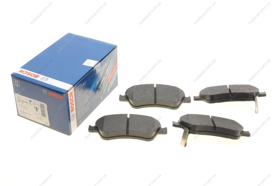 <strong>Гальмівні колодки дискові BOSCH 0 986 494 260 (фото 1)</strong>