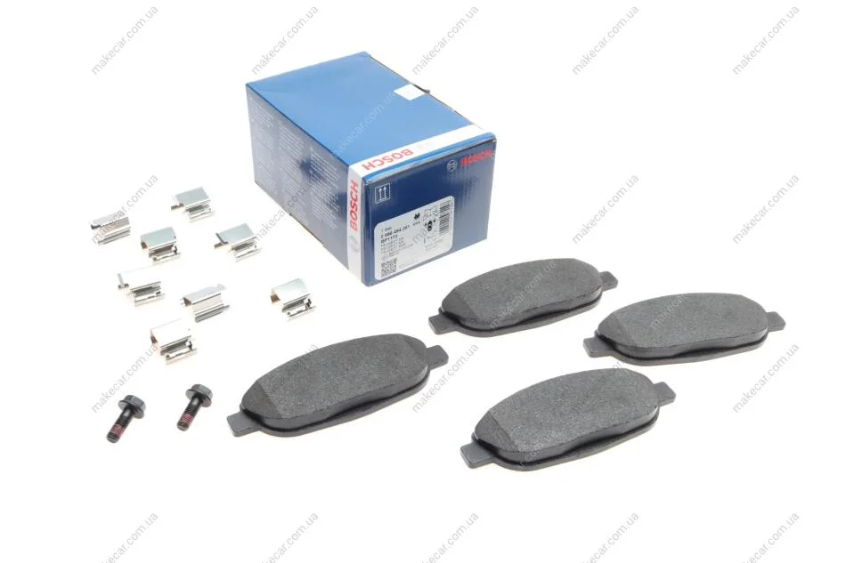<strong>Гальмівні колодки дискові BOSCH 0 986 494 261 (фото 1)</strong>
