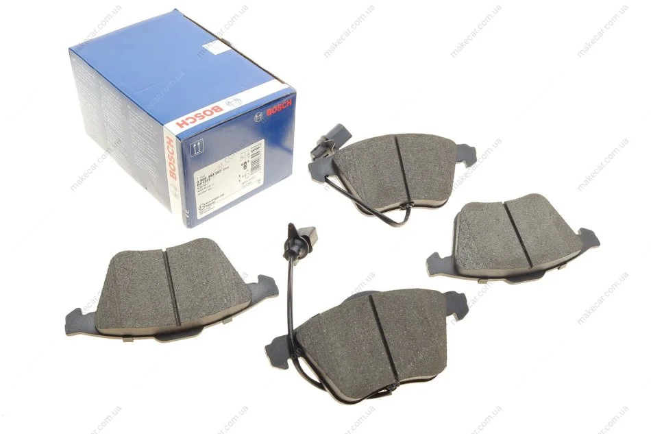 <strong>Колодки гальмівні дискові BOSCH 0 986 494 283 (фото 1)</strong>
