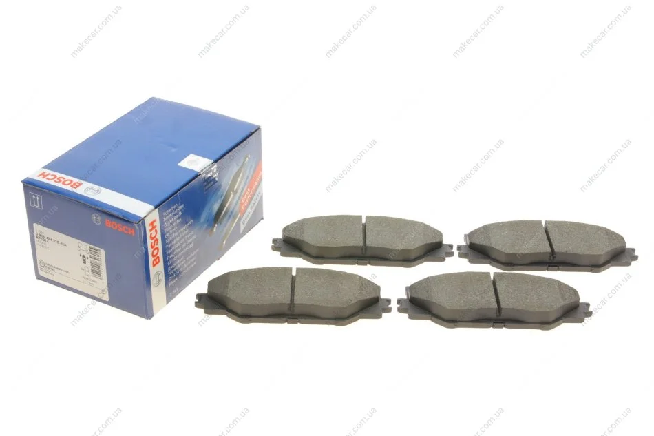 <strong>Гальмівні колодки дискові BOSCH 0986494316 (фото 1)</strong>
