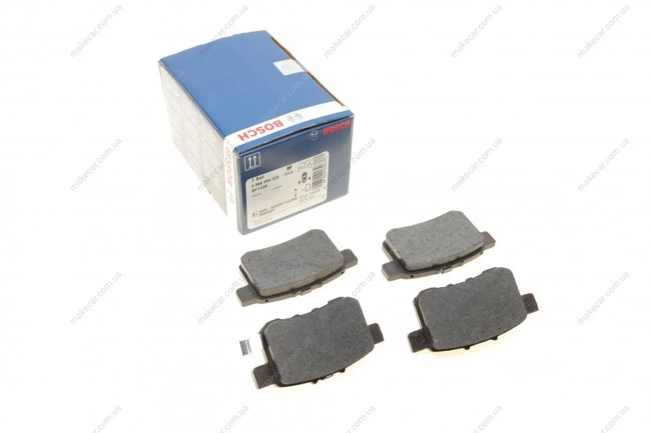 <strong>Гальмівні колодки дискові BOSCH 0 986 494 338 (фото 1)</strong>