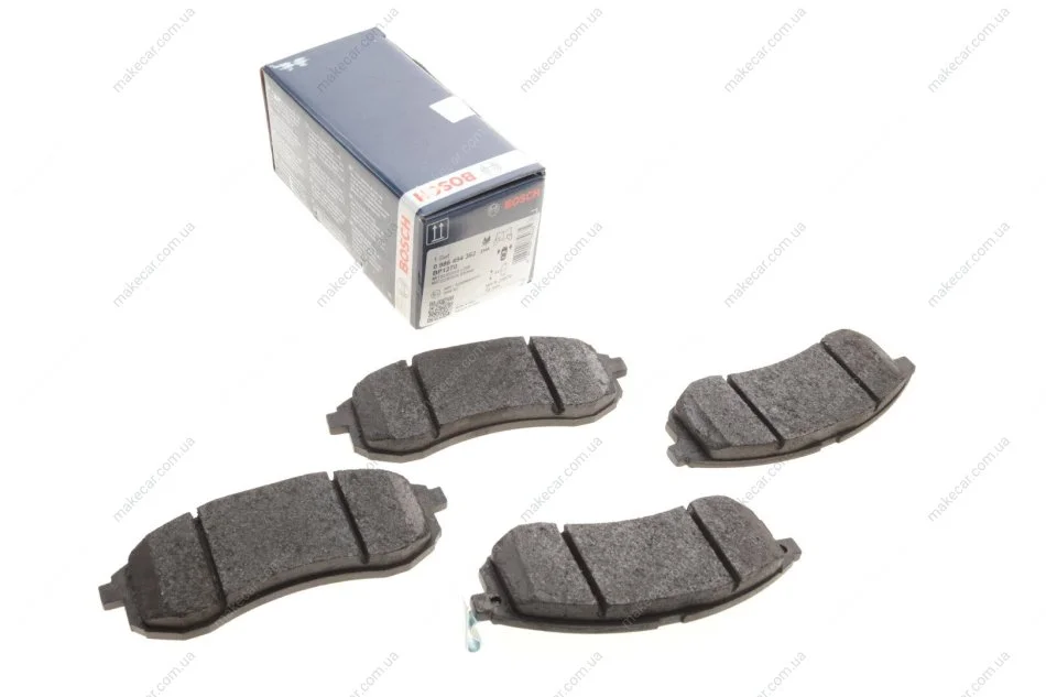 <strong>Колодки гальмівні дискові (комплект 4 шт) BOSCH 0986494362 (фото 1)</strong>