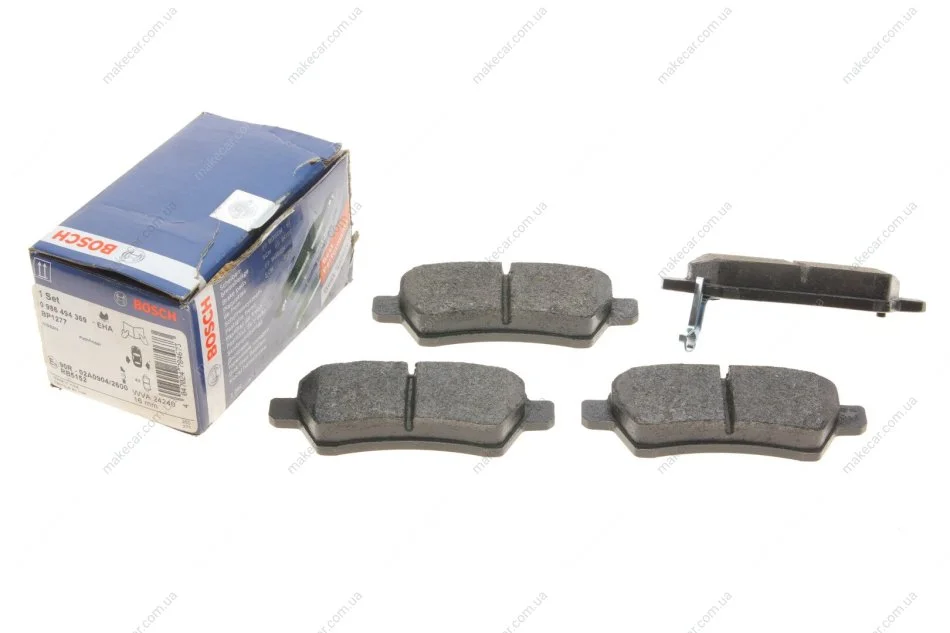 <strong>Колодки гальмівні дискові BOSCH 0986494369 (фото 1)</strong>