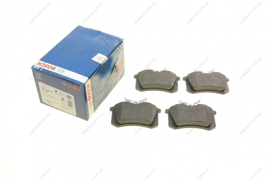 <strong>Гальмівні колодки дискові BOSCH 0 986 494 387 (фото 1)</strong>