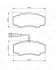 <strong>Гальмівні колодки, дискові BOSCH 0986494391 (фото 8)</strong>
