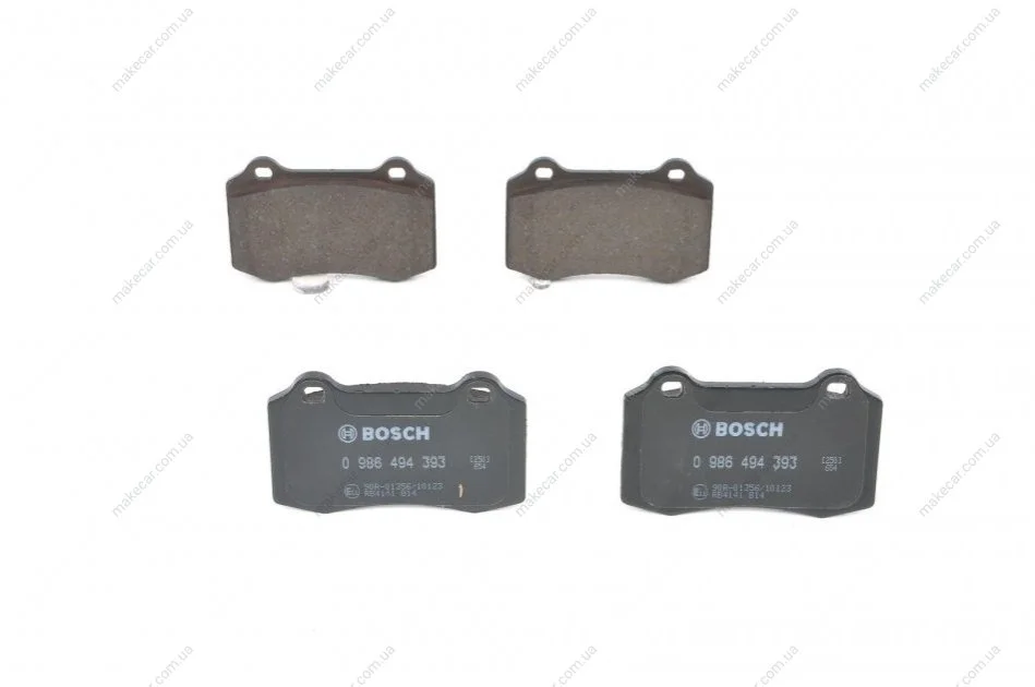 <strong>Гальмівні колодки дискові BOSCH 0986494393 (фото 1)</strong>