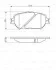 <strong>Комплект гальмівних колодок з 4 шт. дисків BOSCH 0986494418 (фото 1)</strong>