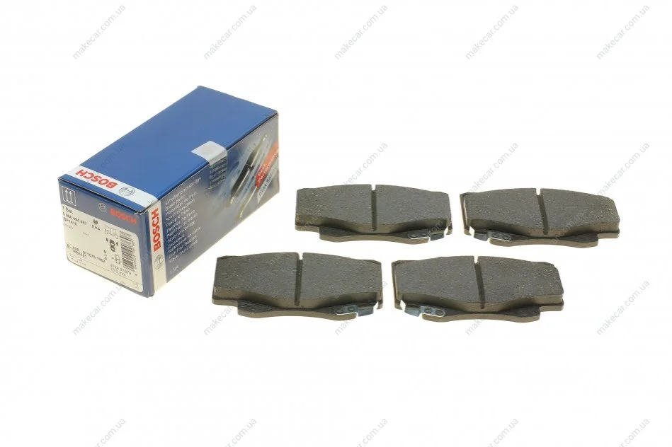 <strong>Комплект гальмівних колодок, дискове гальмо BOSCH 0986494497 (фото 1)</strong>