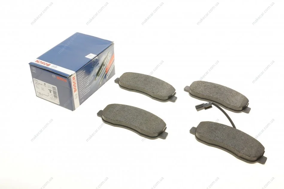 <strong>Гальмівні колодки дискові BOSCH 0 986 494 498 (фото 1)</strong>