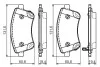 <strong>Колодки гальмівні дискові BOSCH 0 986 494 552 (фото 2)</strong>