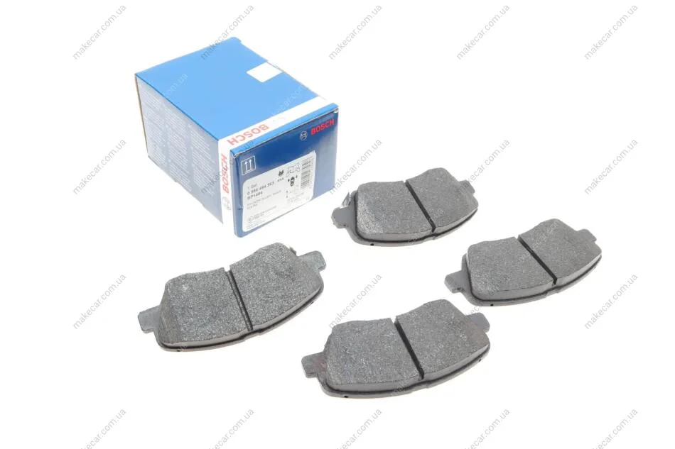 <strong>Гальмівні колодки дискові BOSCH 0986494563 (фото 1)</strong>