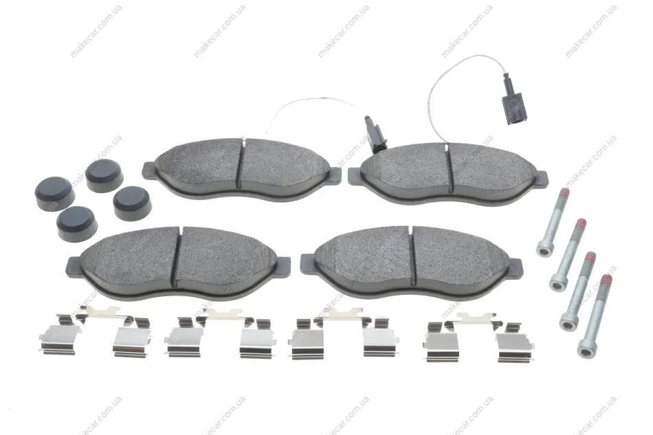 <strong>Гальмівні колодки дискові BOSCH 0986494591 (фото 1)</strong>
