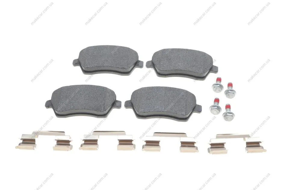 <strong>Гальмівні колодки передн. NISSAN Micra, Note 03- RENAULT Clio, Kangoo 1.5DCI BOSCH 0986494592 (фото 1)</strong>