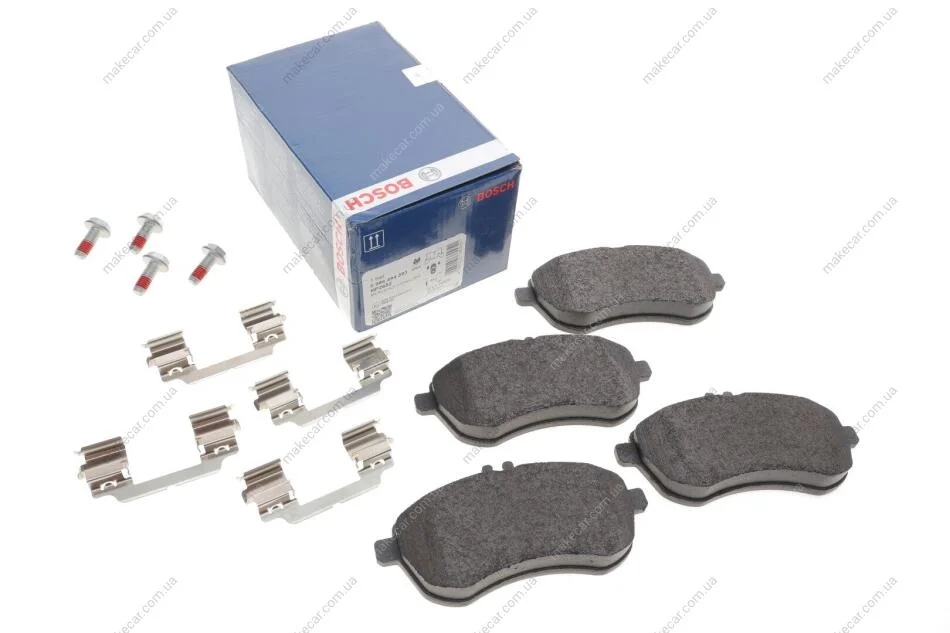 <strong>ДИСКОВІ КОЛОДКИ BOSCH 0 986 494 593 (фото 1)</strong>