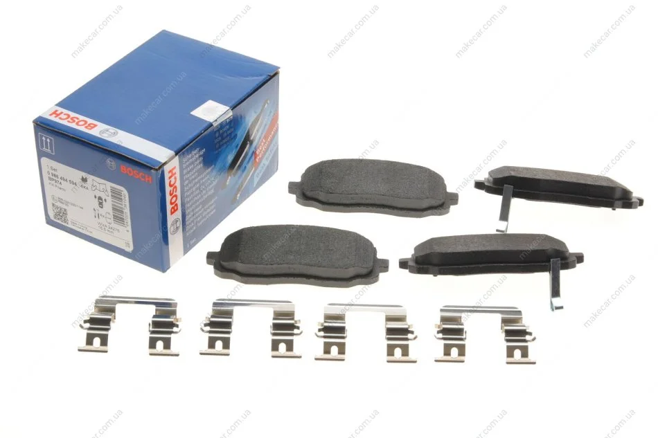 <strong>ДИСКОВІ КОЛОДКИ BOSCH 0 986 494 594 (фото 1)</strong>