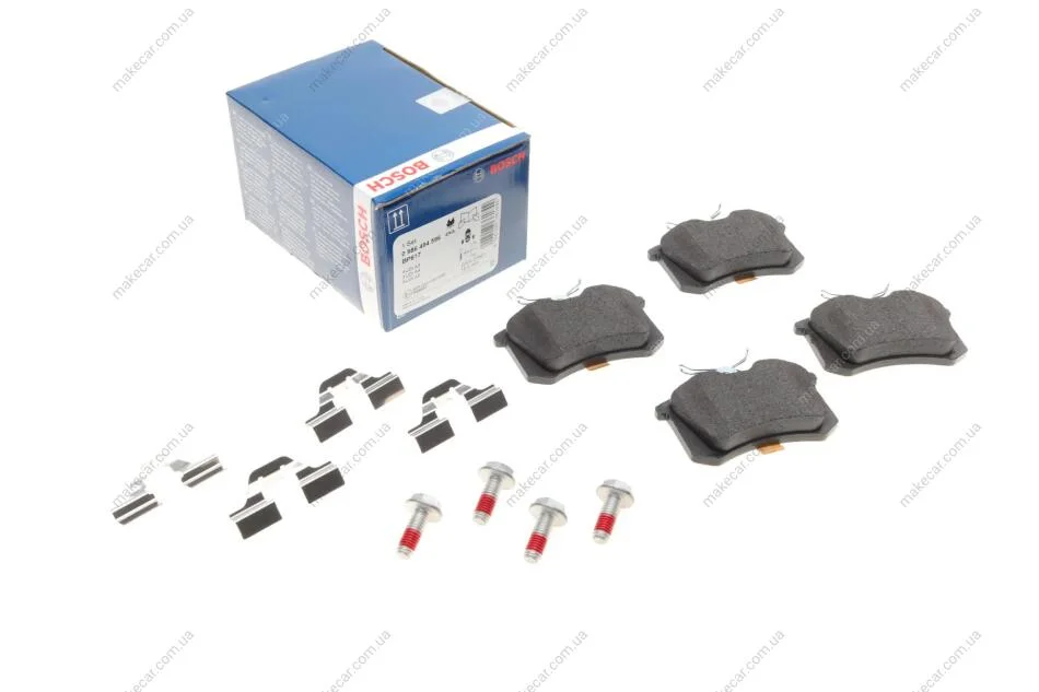 <strong>Комплект гальмівних колодок BOSCH 0986494596 (фото 1)</strong>