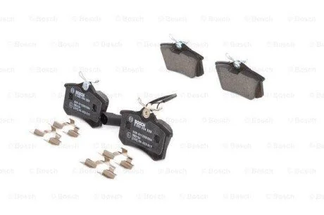 Гальмівні колодки, дискові для BOSCH 0986494599 фото товару