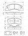 <strong>Гальмівні колодки, дискові BOSCH 0986494610 (фото 8)</strong>