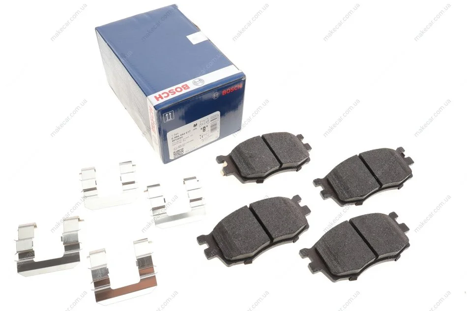 <strong>ДИСКОВІ КОЛОДКИ BOSCH 0 986 494 617 (фото 1)</strong>