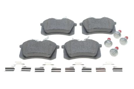Гальмівні колодки дискові для Audi, Volkswagen, Chery, Seat, Skoda BOSCH 0986494621 фото товару