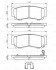<strong>Гальмівні колодки, дискові BOSCH 0986494628 (фото 8)</strong>