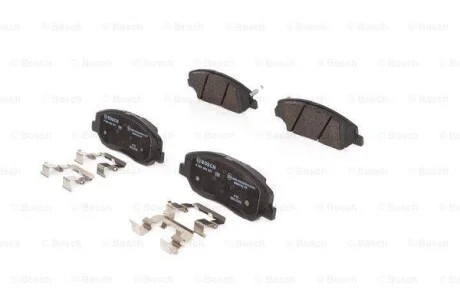 Гальмівні колодки, дискові для Hyundai, SsangYong, KIA BOSCH 0986494631 фото товару