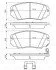 <strong>Гальмівні колодки, дискові BOSCH 0986494632 (фото 8)</strong>