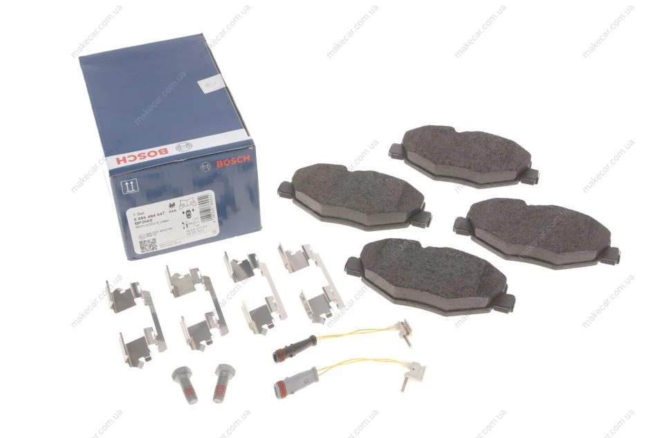 <strong>Комплект гальмівних колодок BOSCH 0986494647 (фото 1)</strong>